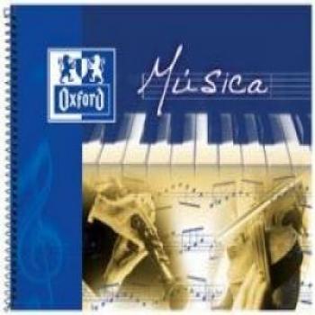 Oxford 100302790 - Pack de 10 cuadernos de música espiral, 4º