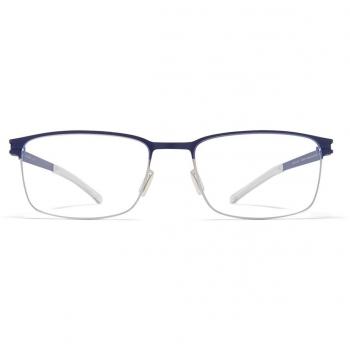 Mykita Gerhard 091 Men's Eyeglasses - Blue Light Block Available, Size 52, Silver Optical Frame for Everyday Use