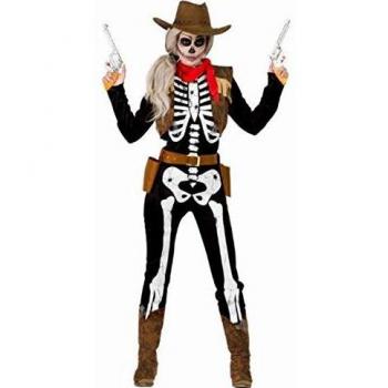 Disfraz Esqueleto Cowboy S