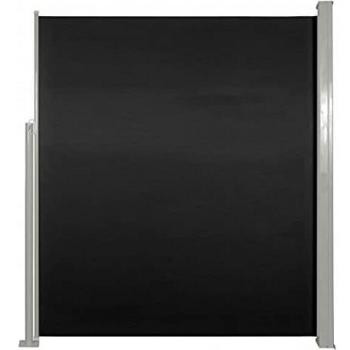 Retractable Side Awning for Patio and Terrace 160 x 300 cm Black