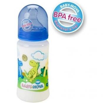 Biberón 300 ml boca ancha con tetina silicona y reconstrucción aoreola Mama