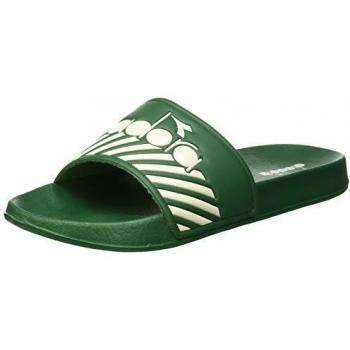 Diadora Serifos '90 Barra, Chanclas para Hombre, Verde