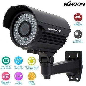 KKmoon Cámara Bala de Vigilancia