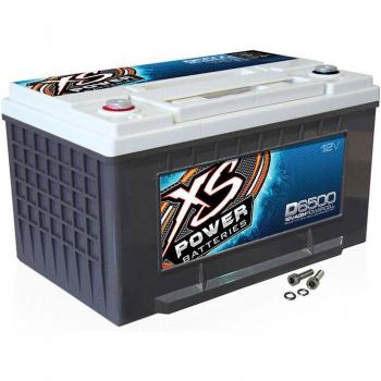 XS Power D6500 AGM Deep Cycle 12 Volt Battery - 3,900A, 1070CA, 75Ah, 3000W / 4000W