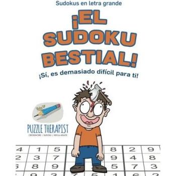 Sudoku Bestial en Letra Grande: ¡Desafío Extremo para Expertos!