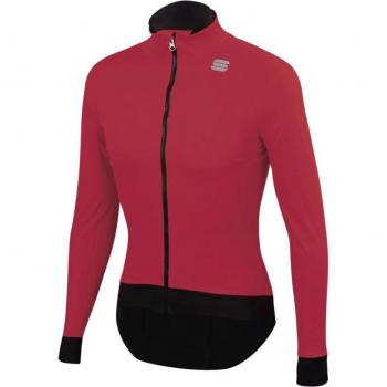 Chaqueta Sportful Fiandre Pro roja y rosa, tamaño L