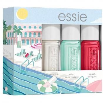 Essie - Set de mini esmaltes de uñas 3 Have A Cocktail (Mini Triopack Summer)