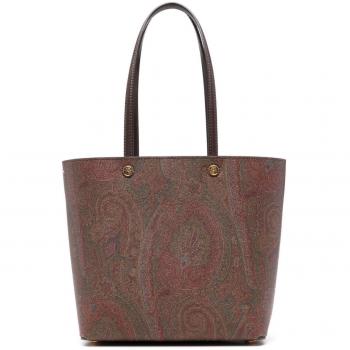 Etro Women's Essential Medium Tote Bag in Brown | Size UNI | WP1D0025AA001M0019