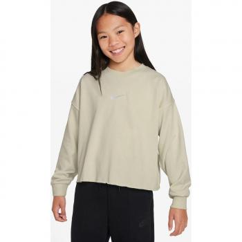 Nike Girls' Dance Fleece Crew Sweatshirt Junior