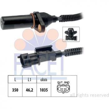 Sensor de posición del cigüeñal FACET 9.0571
