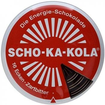 Chocolate amargo energético SCHO-KA-KOLA 100 g