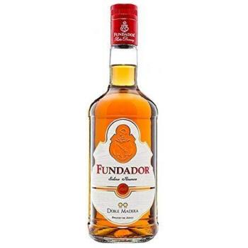 Fundador Doble Madera 36º - 3 botellas x 700 ml - Total: 2100 ml