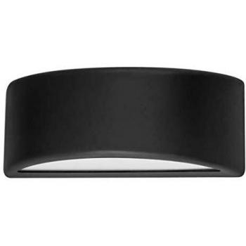 Aplique moderno para Exterior Kefir Negro Ip65, Fabrilamp