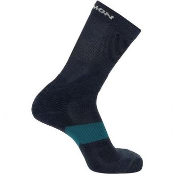 Calcetines de montaña Salomon X Ultra Crew Gris y Negro (L)