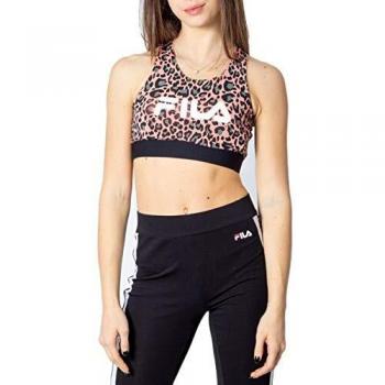 Fila Josette AOP Crop Top Leo Lobster Bisque Allover