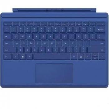 Microsoft QC7-00057 - Funda con teclado para Microsoft Surface Pro 4, color azul