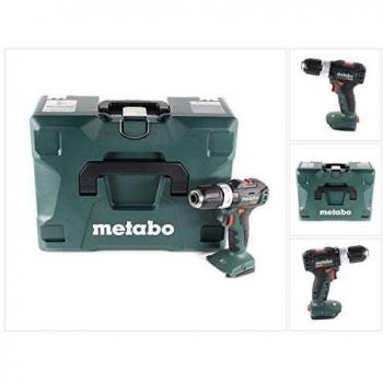 Metabo 602331840 602331840-Taladro percutor sin escobillas a bateria 18V Ah Li-Ion SB 18 L BL con maletin MetaLoc, 1 V, Negro