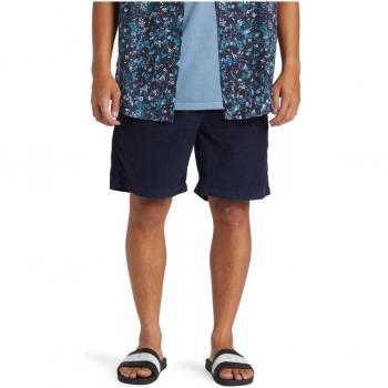 Quiksilver Pantalón Corto Taxer Cord Azul