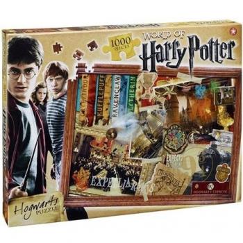 Caja Sorpresa Harry Potter Edición Mágica - Puzzle de 1000 Piezas Hogwarts