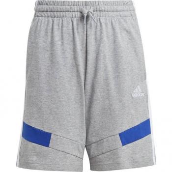 Bermuda infantil Adidas colorblock gris