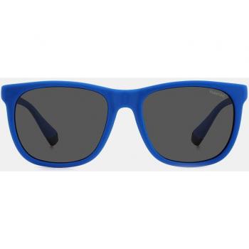 Gafas de sol unisex Polaroid Originals PLD 2140 DOF M9 rectangulares en azul con lentes polarizadas