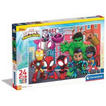 Puzzle Maxi Spidey and His Amazing Friends Marvel 24 piezas