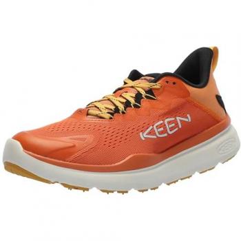 Keen Zapatillas de Trail Running WK450, cómodas y duraderas para caminar, color Llama dorada/especias doradas, talla 43 EU