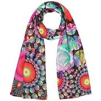 Desigual 50W53A5 - Pashmina para mujer, color blau
