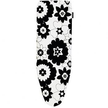 Rolser FUN036 Funda Flor muletón Recambio, Otro, Blanco/Negro