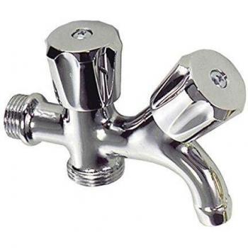 Grifo Lavadora Doble 1/2
