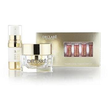 Set de Cuidado Facial Declaré Caviar Perfection - Crema Antienvejecimiento 50 ml + Crema Antienvejecimiento para Ojos 15 ml + Ampolla Antienvejecimiento 7 x 2,
