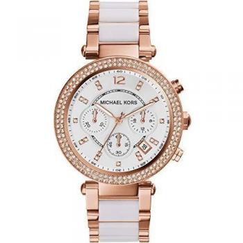 Reloj de mujer Michael Kors Parker MK5774 - Cronógrafo en acero rosado, tamaño único