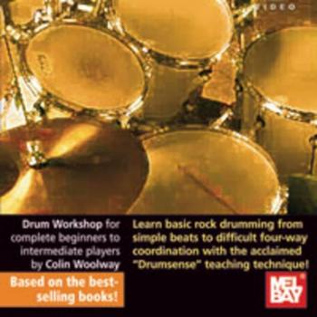 Lick Library Drumsense Volume 1 - Colin Woolway: Essential Drum Lessons and Techniques