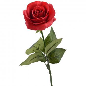 Louis Garten - Rosa artificial de seda con aspecto natural, 43,2 cm