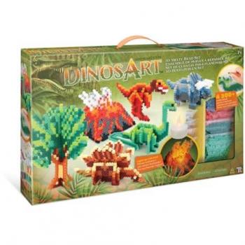 Set de Cuentas 3D para Planchar Dinosart