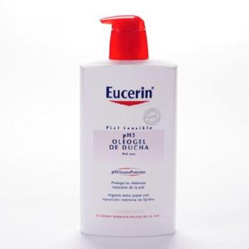Eucerin Oleogel de Ducha para Piel Sensible PH-5, 1 Litro