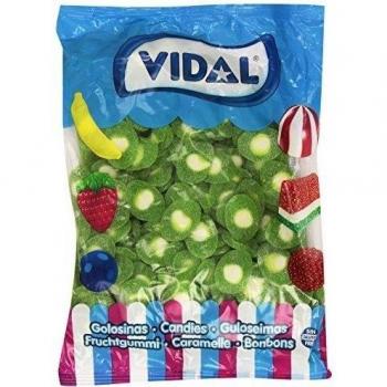 Vidal - Pica Rodajas Exoticas, Caramelo de Goma, Mezcla de Frutas, 250 Caramelos