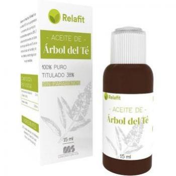 Aceite del Árbol del Té Relafit 15 ml - Aceite esencial natural, propiedades antimicrobianas, ideal para el cuidado de la piel y tratamiento de imperfecciones