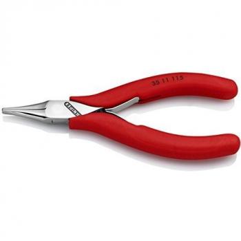 Knipex 35 11 115 - Alicate de montaje para electrónica, longitud total 115 mm