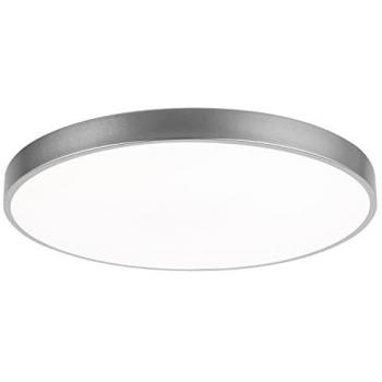Plafón Redondo LED 36W 2600lm 4000K Plata Metal IP20 Rabalux Tesia