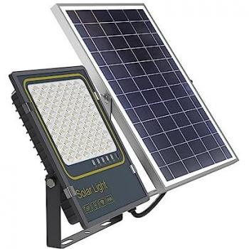 Proyector LED solar Bee IP66 300W 3000K - Ahorro Energético, Gris antracita, 3900lm