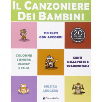 Il canzoniere dei bambini. Con adesivi