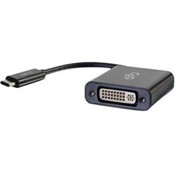 C2G/Cables to Go 29483 USB-C to DVI-D Video Adapter Converter - black