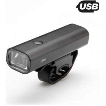 GES Luz Delantera Mars 400 Lumens Recargable USB con 3 Modos de Iluminación