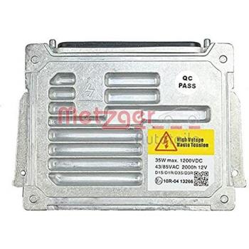 Bobina de reactancia para lámpara de descarga de gas METZGER 0896010, compatible con FORD: C-Max, Kuga y VOLVO: XC 60, S60 y LAND ROVER: Range Rover