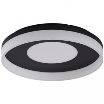 Lámpara de Techo LED Inteligente Squillo Negra Tuya RGBW CCT