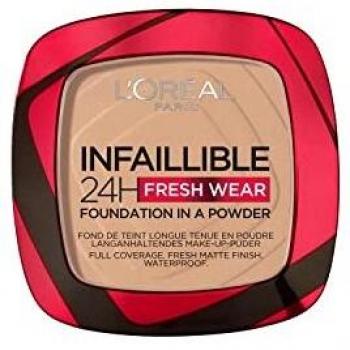 L'Oreal Infaillible Fresh Wear Powder Foundation Shade 120 Vanilla (9 g)