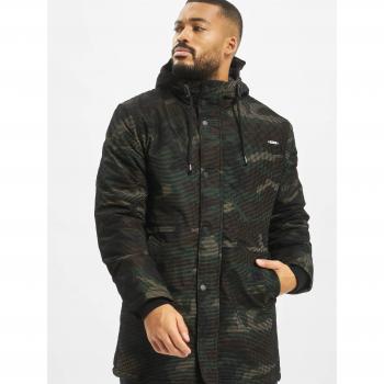 Abrigo Parka Grid Camo Verde Hombre Brandit XL