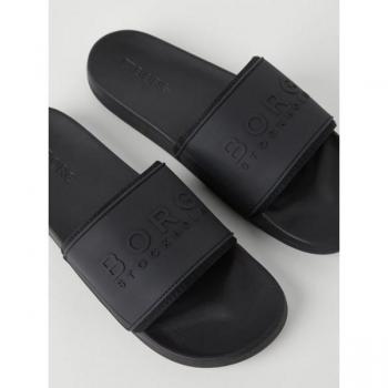 Björn Borg Men's Sandal Romeo Sthlm Logo Black, Size 46