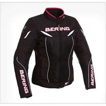 Bering –  – Chaquetas de Moto Bering Lady kwerk Negro/Blanco/Fucsia Negro negro Talla:42